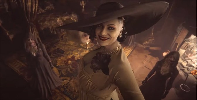 Creepy Vampire Woman from Resident Evil Village