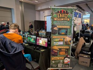 Getting some time in with Taro, a Nintendo Switch game releasing soon.