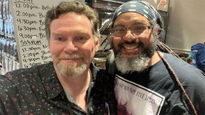 Colin Flanigan and Ron Kipling Williams